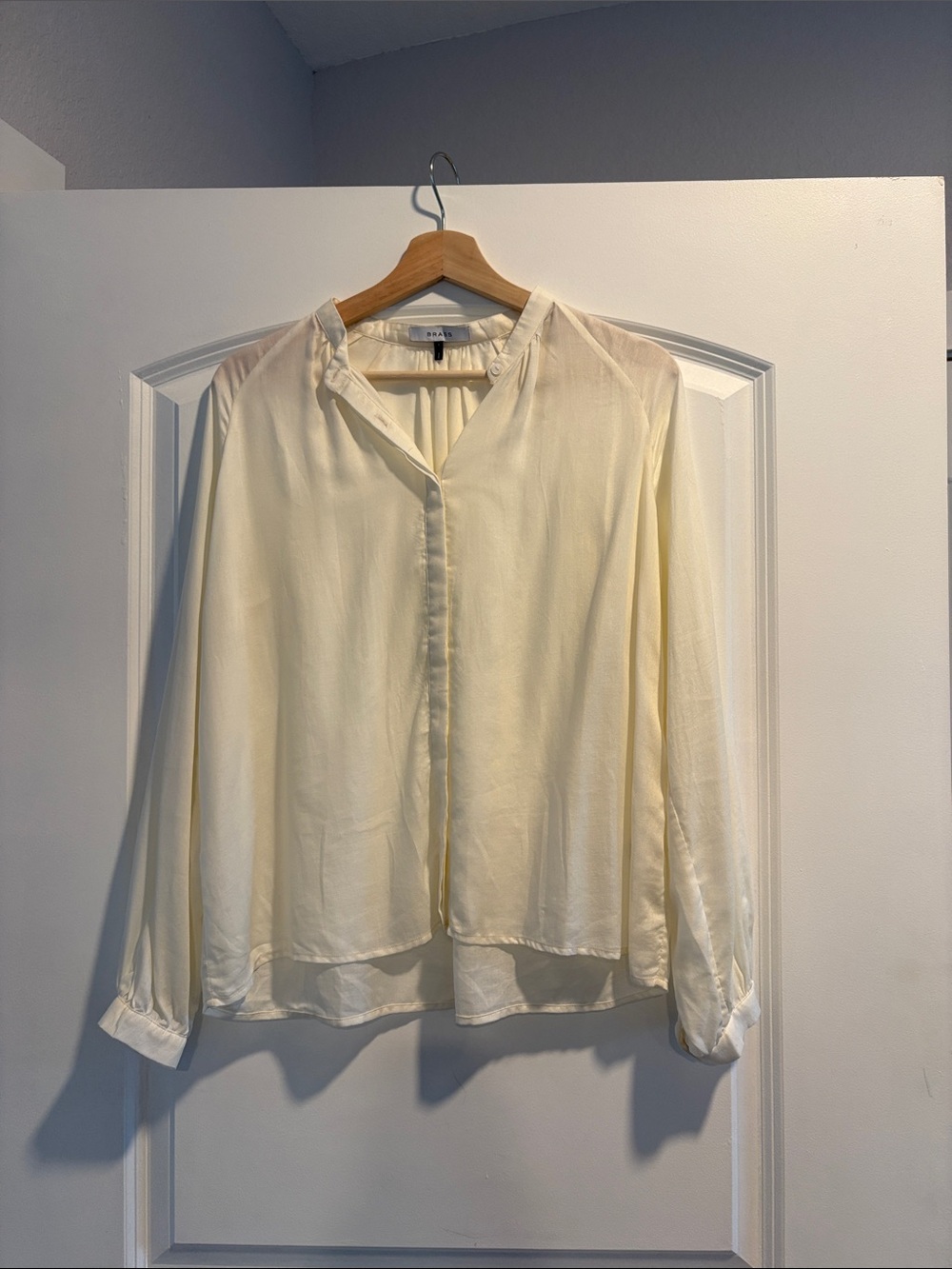 Button up Blouse (Blouson) by Brass Clothing, Size Small